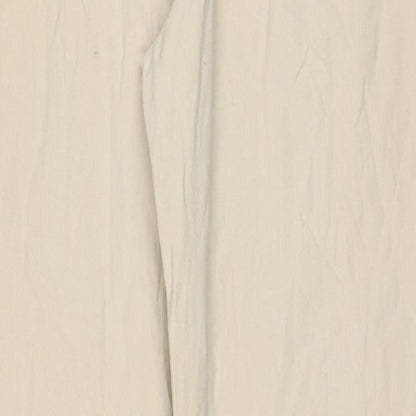 Mens UK Size 38 in Rockport Regular Fit Straight Beige Jeans