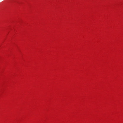 Womens UK Size 16 Bonmarché Red Pullover Jumper