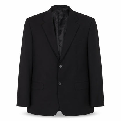 UrbanSpirit Mens Black Polyester Jacket Suit Jacket Size L Regular