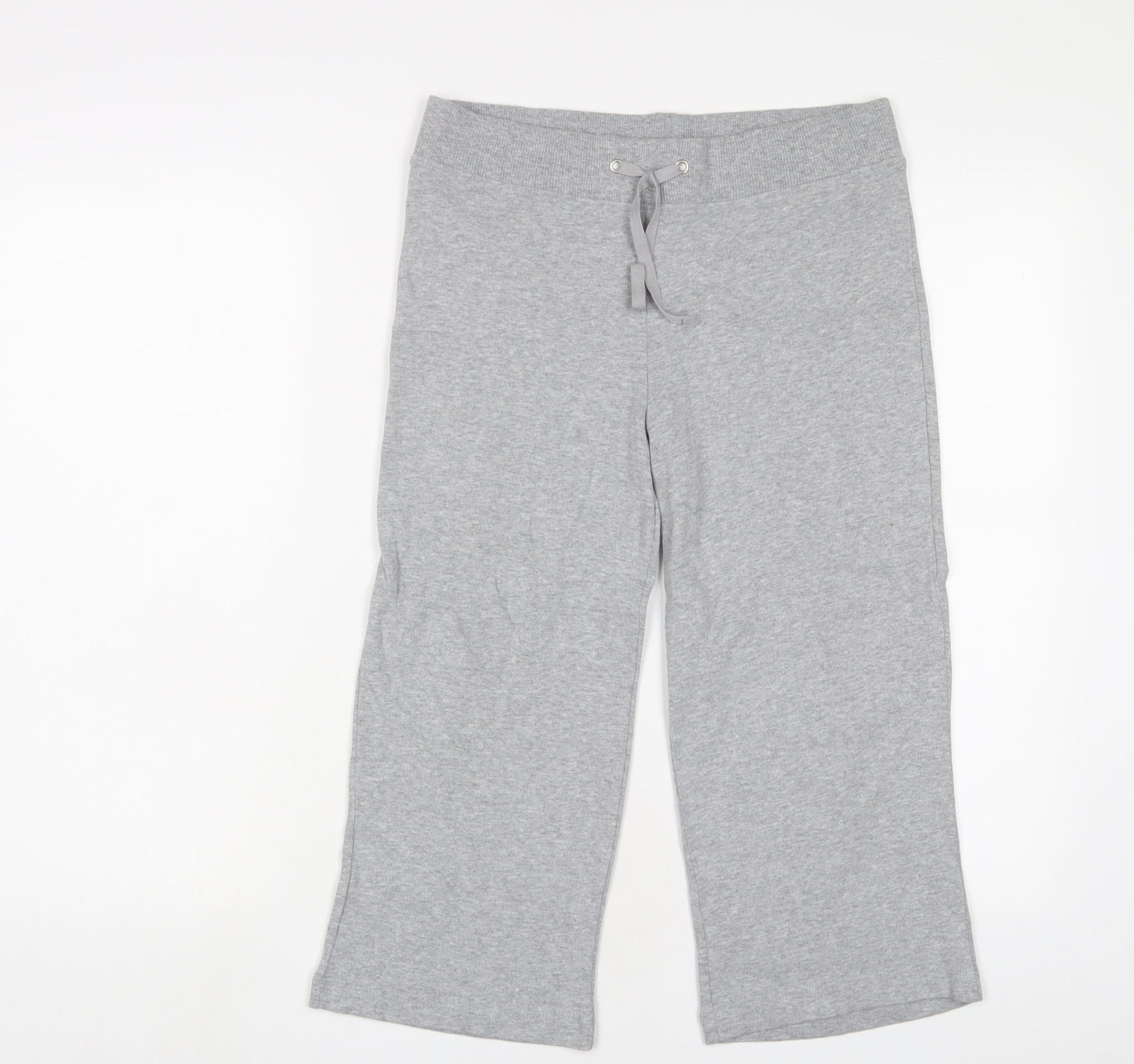 Womens UK Size 10 Marks and Spencer Regular Fit Sweatpants Grey Trousers