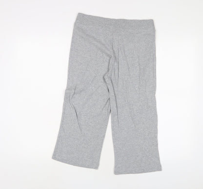 Womens UK Size 10 Marks and Spencer Regular Fit Sweatpants Grey Trousers