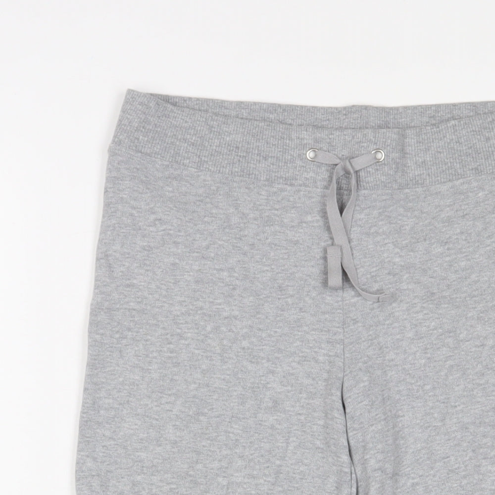 Womens UK Size 10 Marks and Spencer Regular Fit Sweatpants Grey Trousers