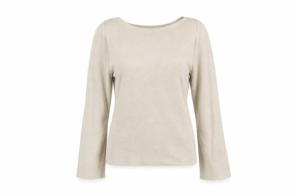 Womens UK Size S Only Beige Pullover Jumper