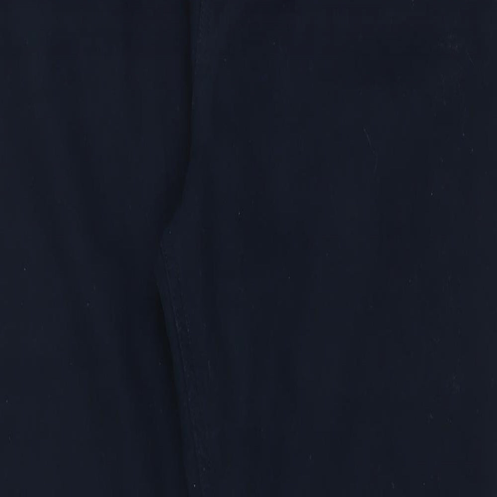 Denim & Co. Mens Blue Cotton Straight Jeans Size 38 in L30 in Regular Zip