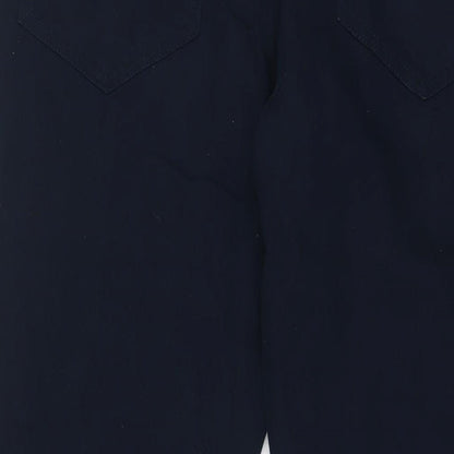 Denim & Co. Mens Blue Cotton Straight Jeans Size 38 in L30 in Regular Zip