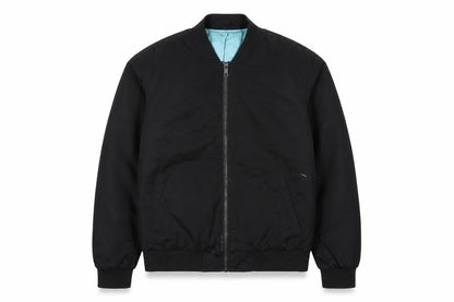 Mens UK Size S River Island Black Bomber Jacket