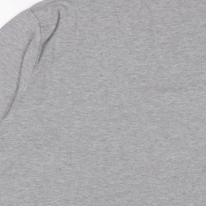 Womens UK Size 18 Poppy Grey Basic T-Shirt