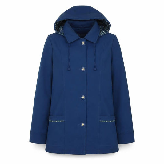 Womens UK Size 12 Damart Blue Jacket