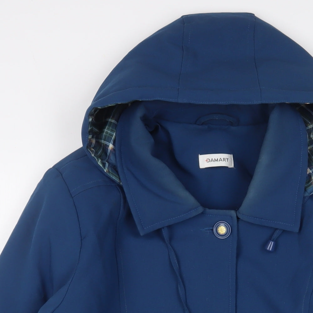 Womens UK Size 12 Damart Blue Jacket