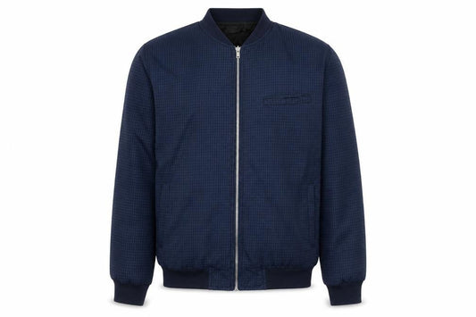 Mens UK Size M Boohoo Blue Bomber Jacket