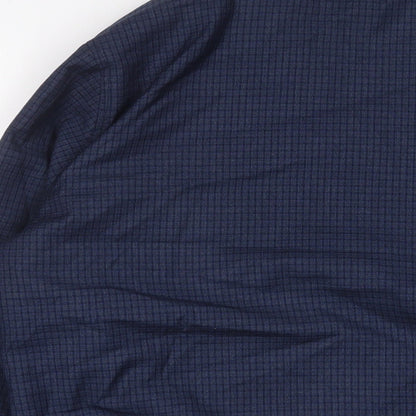 Mens UK Size M Boohoo Blue Bomber Jacket