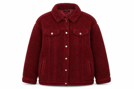 Womens UK Size 14 Missguided Red Jacket