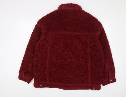 Womens UK Size 14 Missguided Red Jacket