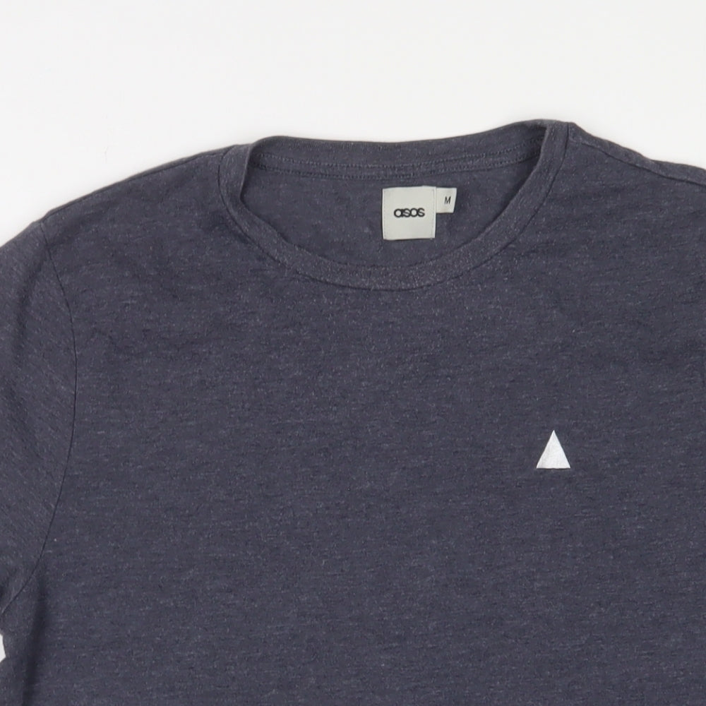 Mens UK Size M ASOS Blue  T-Shirt