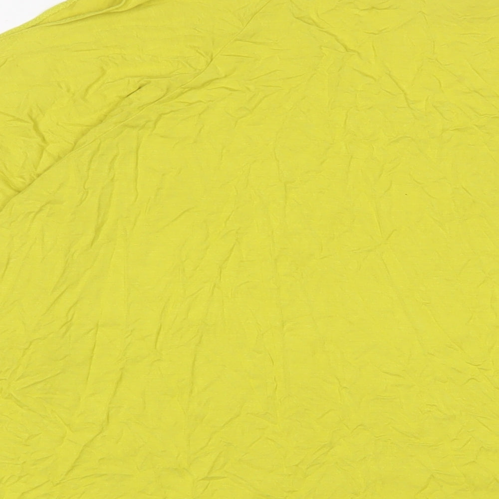Womens UK Size 3XL Together Yellow Basic T-Shirt