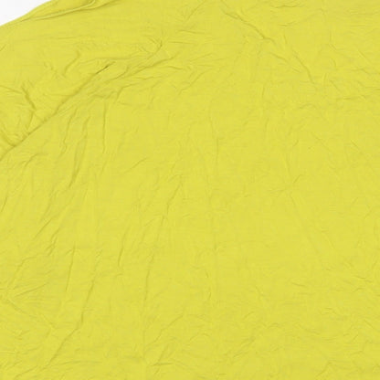 Womens UK Size 3XL Together Yellow Basic T-Shirt