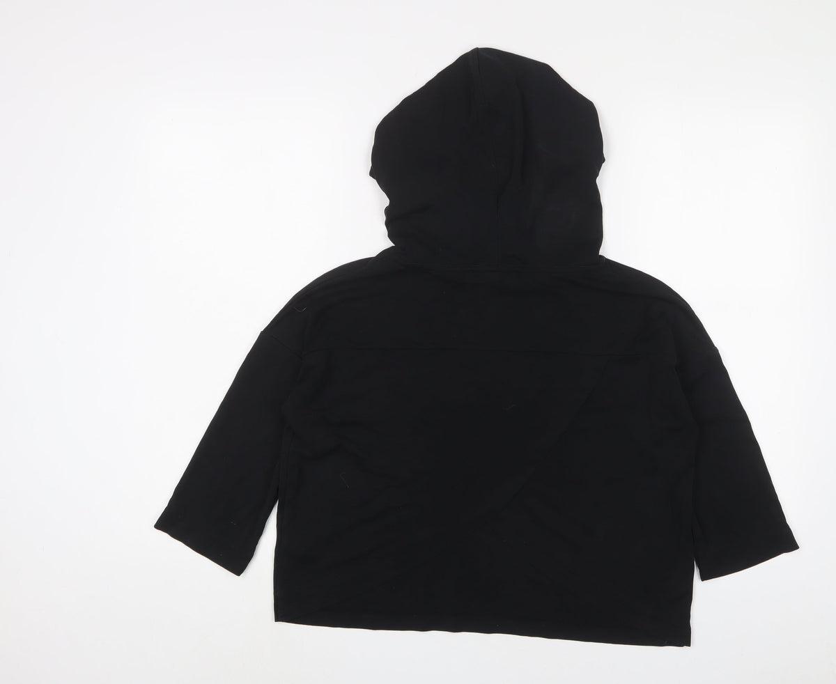 find. Womens Black Cotton Pullover Hoodie Size S Pullover