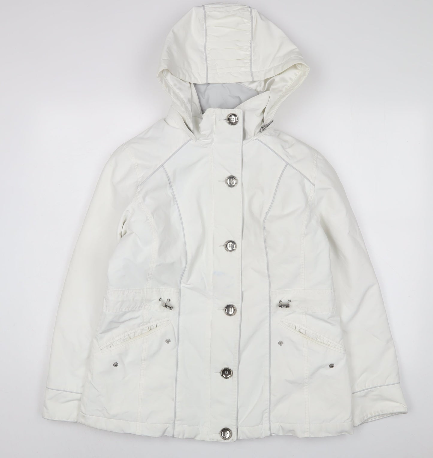 Womens UK Size M Per Una White Jacket