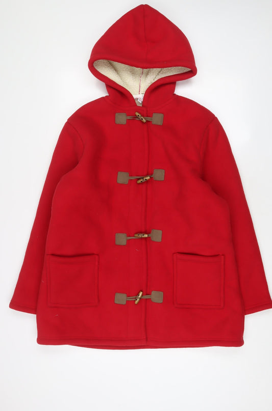 Julipa Womens Red Jacket Size 16 Button