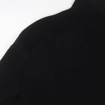 DECATHLON Womens Black Polyester Pullover Sweatshirt Size M Pullover