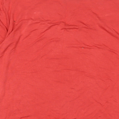 Womens UK Size XL Klass Orange Basic T-Shirt