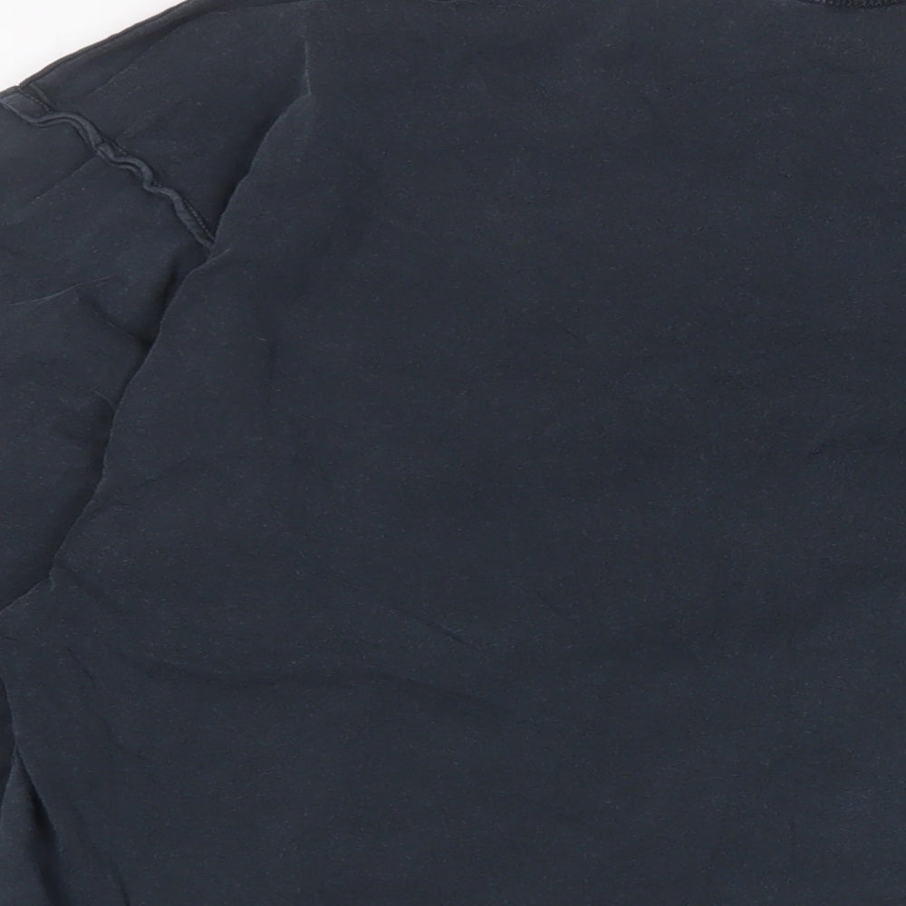 Womens UK Size 8 ASOS Blue Basic T-Shirt
