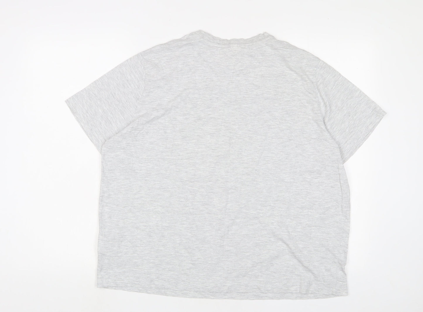 Womens UK Size L H&M Grey Basic T-Shirt