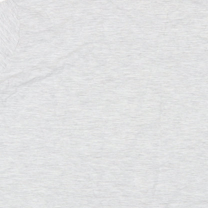Womens UK Size L H&M Grey Basic T-Shirt