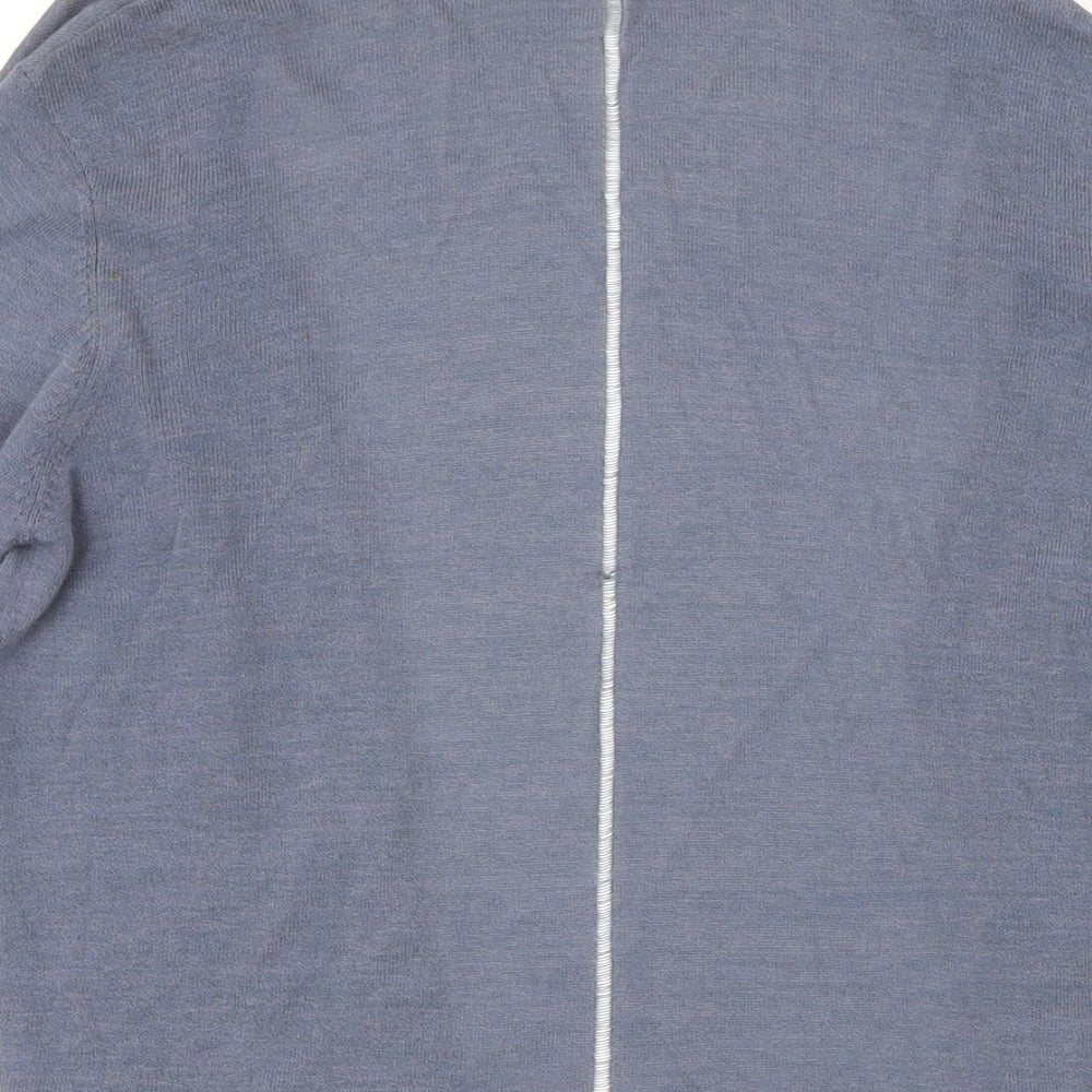 Womens UK Size M Great Plains Blue Cardigan Jumper