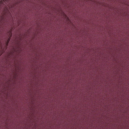Mens UK Size M Cotton Traders Red Pullover Sweatshirt