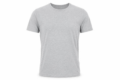 BOSS Mens Grey Cotton Blend T-Shirt Size M Round Neck