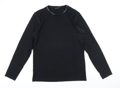 Womens UK Size M The Kooples Black Tunic T-Shirt