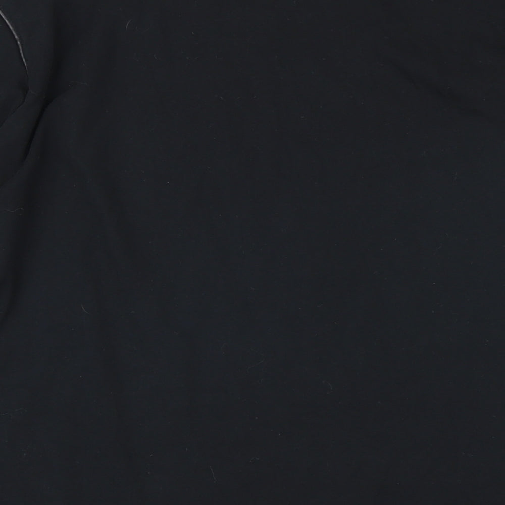 Womens UK Size M The Kooples Black Tunic T-Shirt