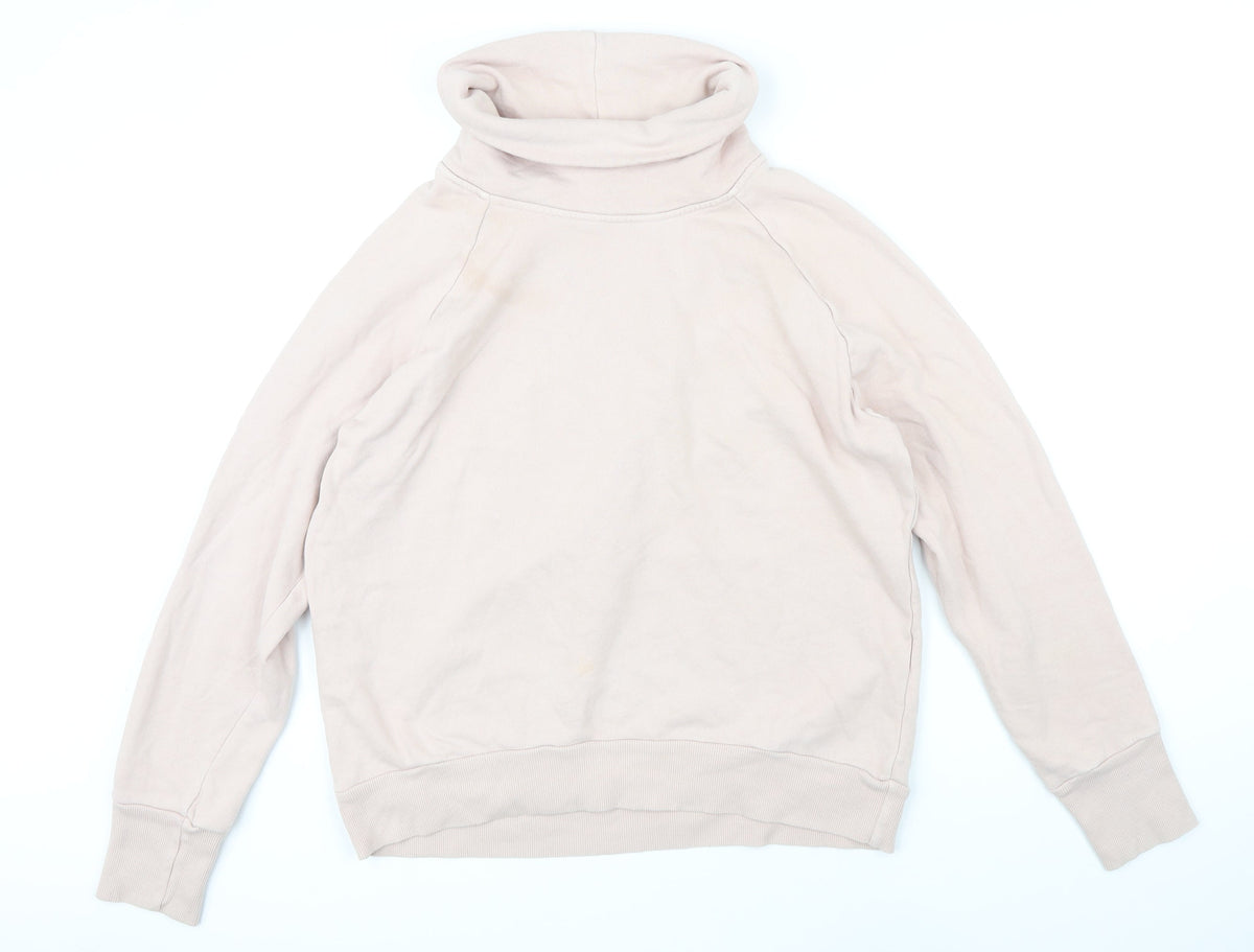 Crosshatch Womens Pink 100% Cotton Pullover Sweatshirt Size S