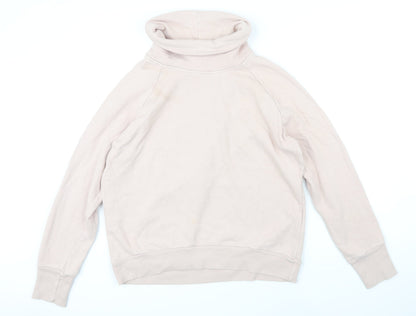 Crosshatch Womens Pink 100% Cotton Pullover Sweatshirt Size S