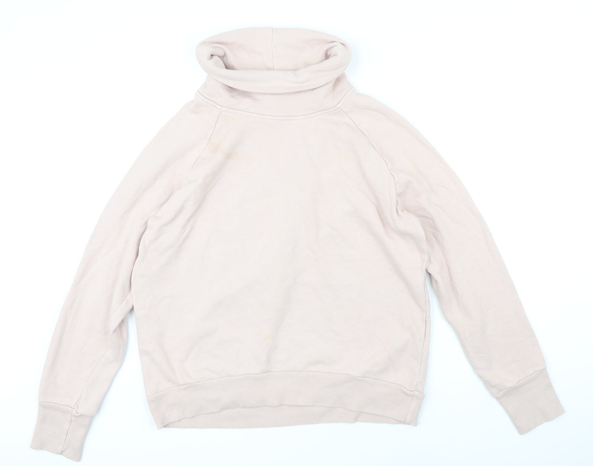 Crosshatch Womens Pink 100% Cotton Pullover Sweatshirt Size S