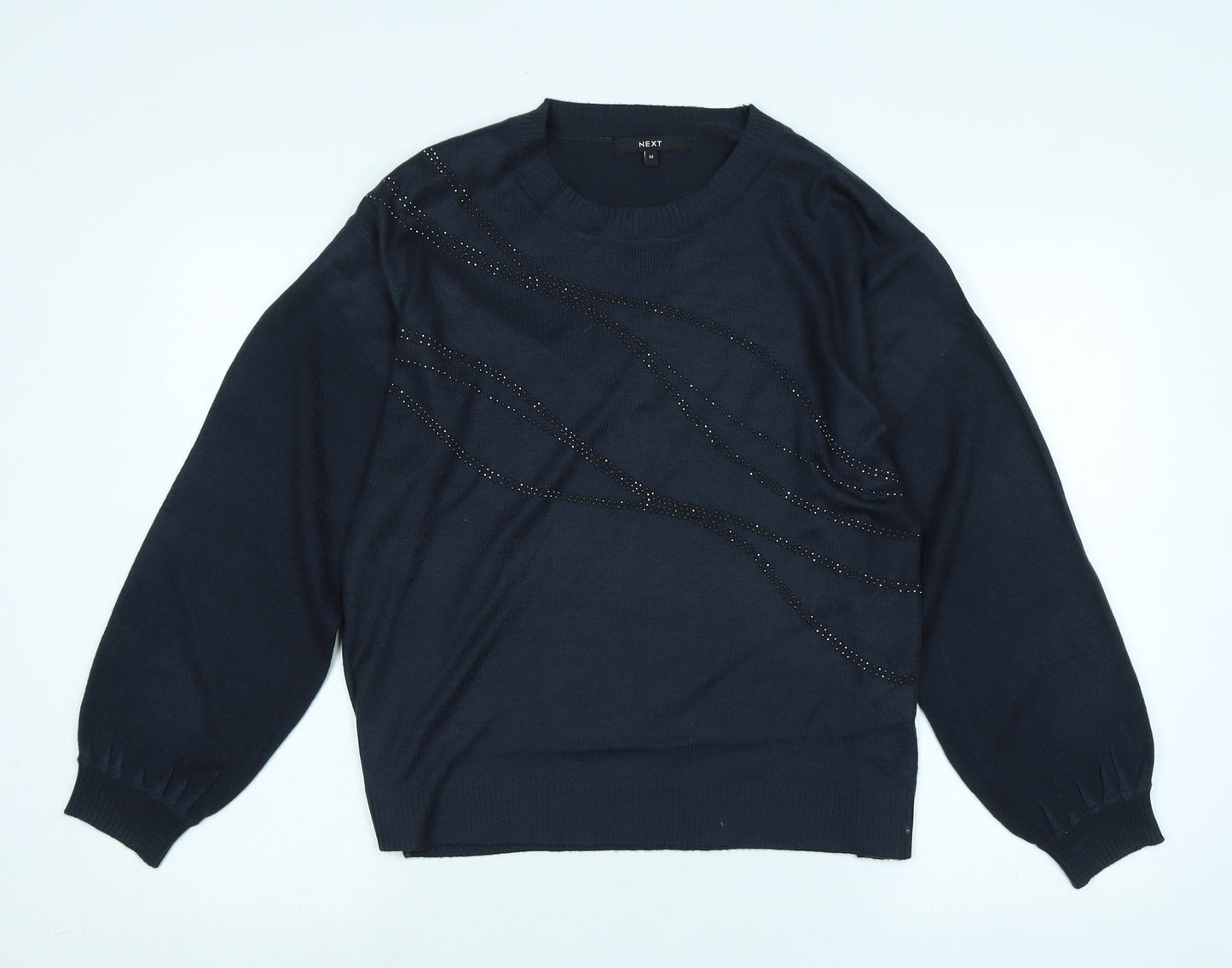 Womens UK Size M NEXT Blue Pullover Jumper