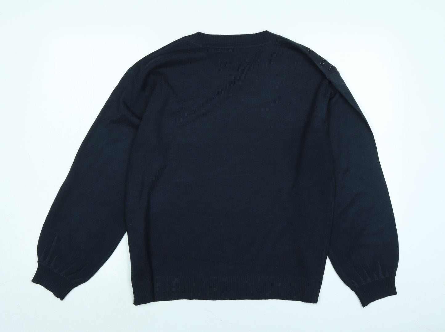 Womens UK Size M NEXT Blue Pullover Jumper