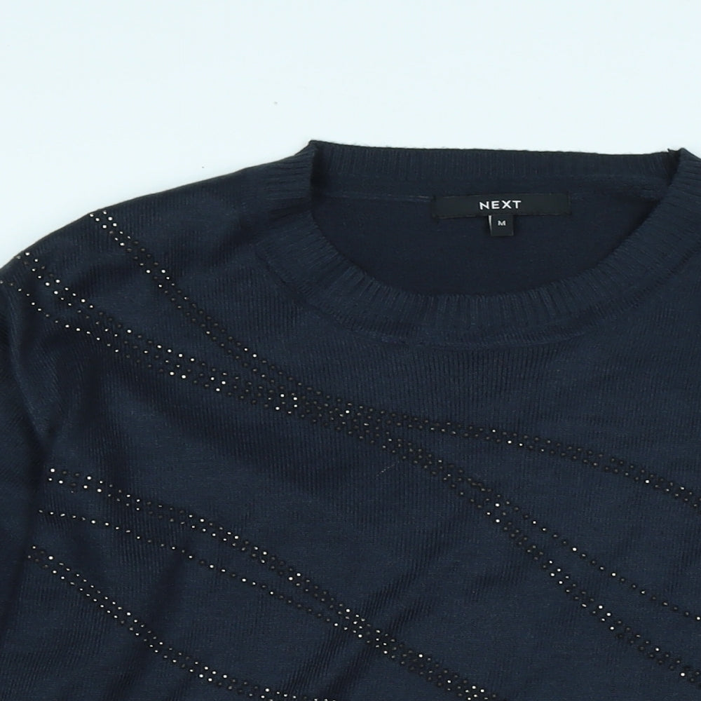 Womens UK Size M NEXT Blue Pullover Jumper