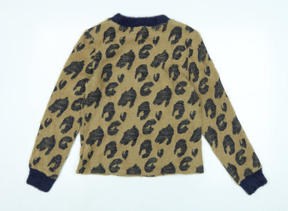 Womens UK Size 6 Marks and Spencer Brown Pullover Jumper