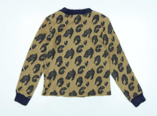 Womens UK Size 6 Marks and Spencer Brown Pullover Jumper