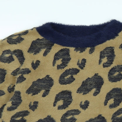 Womens UK Size 6 Marks and Spencer Brown Pullover Jumper