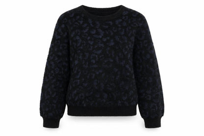 Marks & Spencer Womens Black Crew Neck Polyester Pullover Jumper Size XS