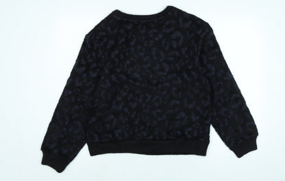Womens UK Size XS Marks and Spencer Black Pullover Jumper