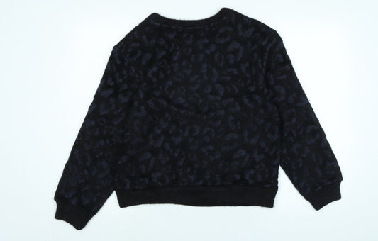 Womens UK Size XS Marks and Spencer Black Pullover Jumper