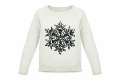 Womens UK Size M H&M Ivory Pullover Jumper