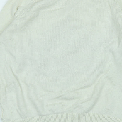 Womens UK Size M H&M Ivory Pullover Jumper
