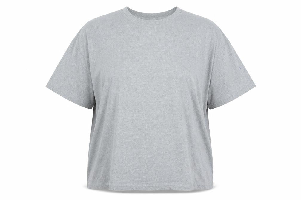 Womens UK Size XL ASOS Grey Basic T-Shirt