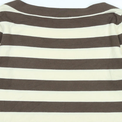 Womens UK Size 14 Marks and Spencer Brown Pullover Jumper