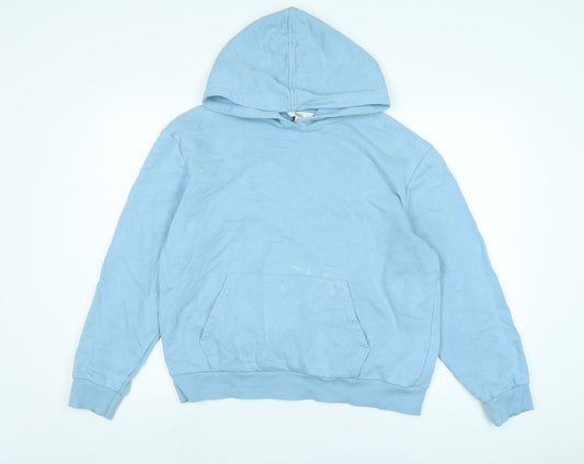 Womens UK Size M Marks and Spencer Blue Pullover Hoodie